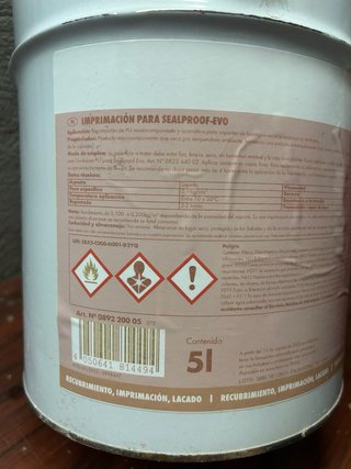 Lata de Imprimación Würth para Sealproof-Evo 5L