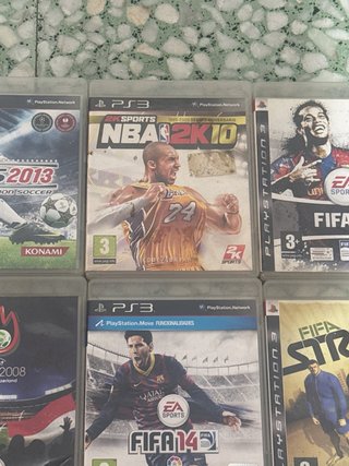 Lote Juegos PS3: FIFA, PES, NBA 2K, Far Cry