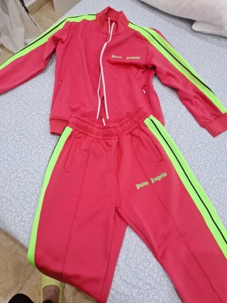 Conjunto Palm Angels Rojo y Verde