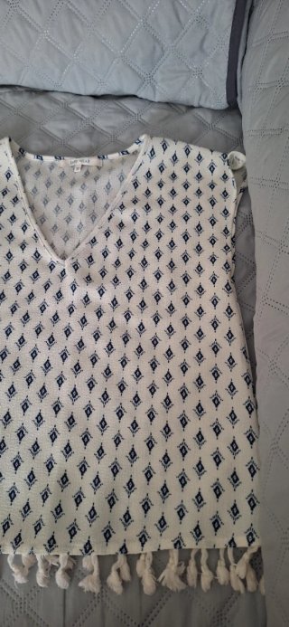 Blusa Easy Wear Estampada Talla S