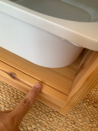 Mueble Ikea TROFAST con 3 cajas