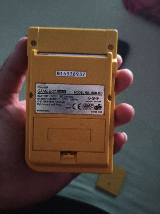 Game Boy Pocket Amarillo + Pokémon Amarillo