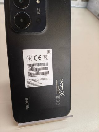 Xiaomi Redmi 15C, 4+256GB, 6,9", 120 Hz, negro