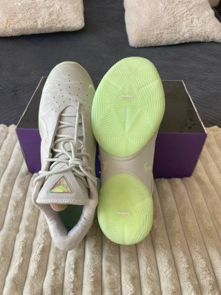 Lebron XXII Talla 47.5 Nike Gris/Verde