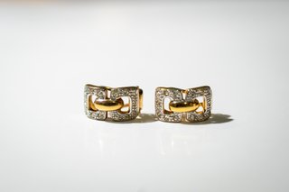 Pendientes Bicolor con Cristales
