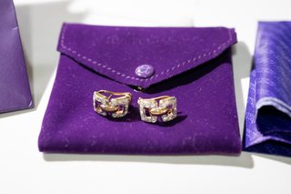 Pendientes Bicolor con Cristales