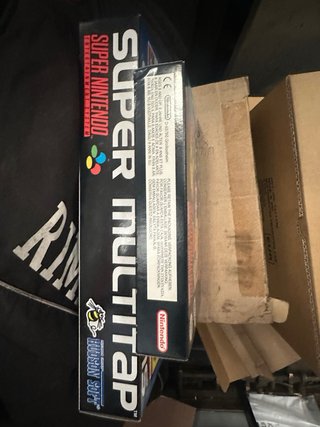 Super Multitap e Tetris Attack per SNES