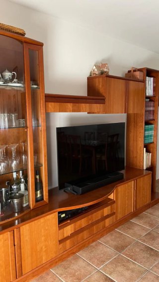 Mueble de Salón Modular de Madera