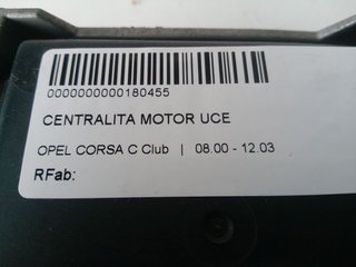 CENTRALITA MOTOR UCE OPEL CORSA C Club