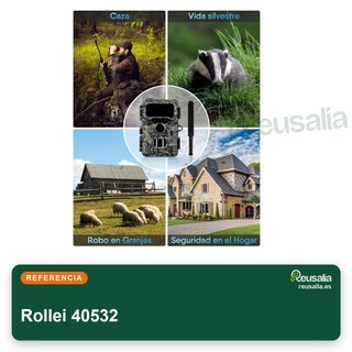 Rollei 32GB cámara de caza 4G 4K visión nocturna