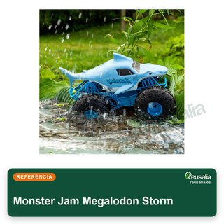 Monster Jam Megalodon Storm coche teledirigido