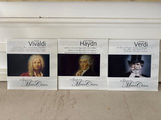Pack 3 CDs Música Clásica: Vivaldi, Haydn, Verdi