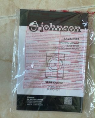 Lavadora Johnson Duero70-1 7kg