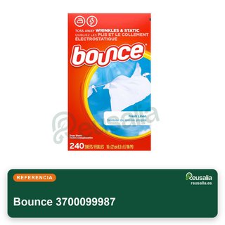 Bounce hojas suavizante aroma lino fresco