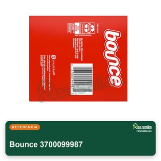 Bounce hojas suavizante aroma lino fresco