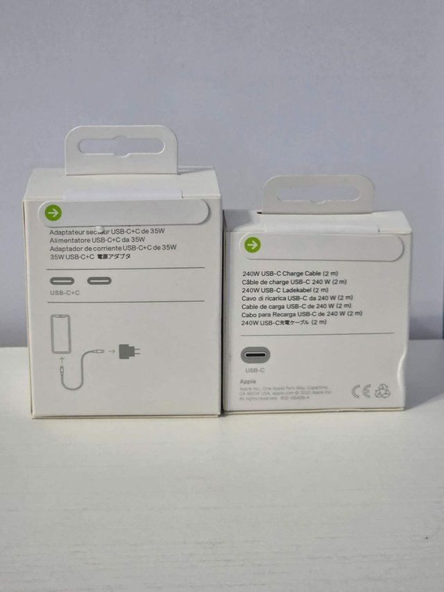 Cargador iPhone Dual 35w + Cable CC 240w Original