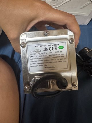 Motor Eléctrico Barbacoa Nuevo