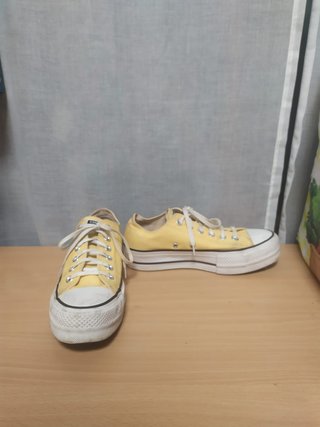 Converse Chuck Taylor Lift Ox Amarillas