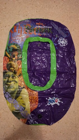 Barca hinchable Shrek + caja NUEVO