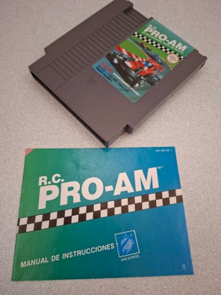R.C. Pro-Am Nintendo NES Juego Carreras