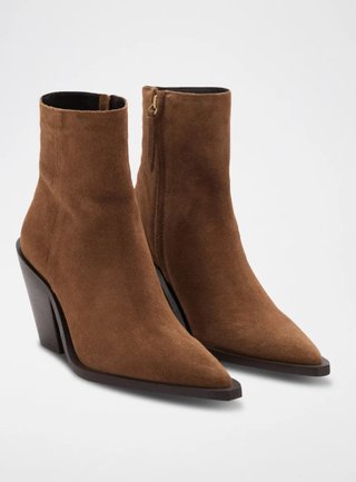 Botines Helene Rouge Piel Marrón Talla 38