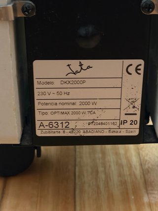 Acumulador de calor Jata DKX2000P 2000W