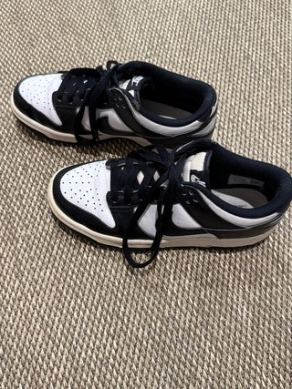 Zapatillas Nike Dunk Low Blanco y Negro
