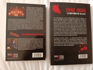 Libros rock y metal, wasap y judas priest
