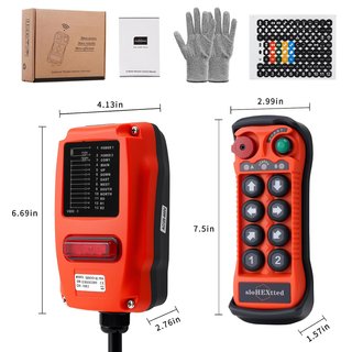 Mando Inalámbrico para Grúa 28-465V Q800 Ultra