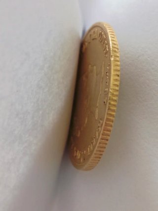Moneda Oro Isabel II 80 Reales 1844