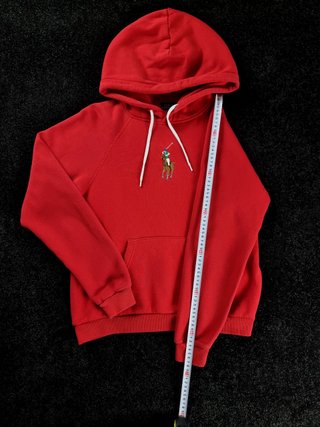 Hoodie Polo Ralph Lauren Unisex M Red
