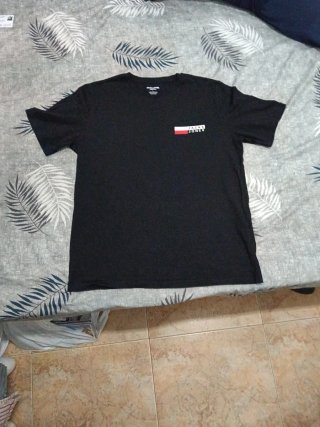 Camiseta Jack & Jones Negra Manga Corta