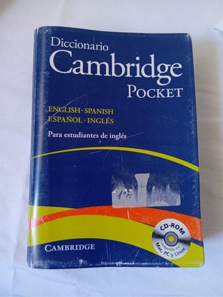 Diccionario Cambridge Pocket inglés español