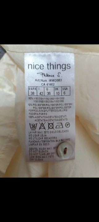 Nice Things blusa de manga tres cuartos