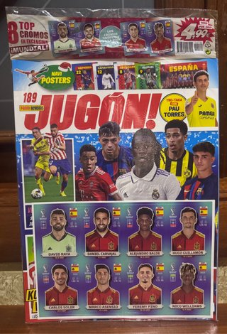 Revista Jugón n°189 Panini