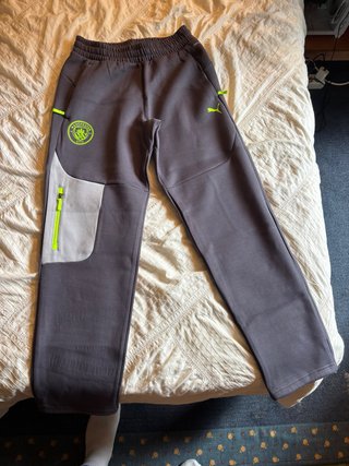 Pantalón chándal Manchester City PUMATECH Gris