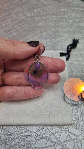 Pendientes Viceroy Iriscentes Plata y Morado