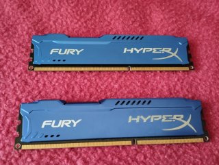 2 Módulos RAM HyperX FURY Azules