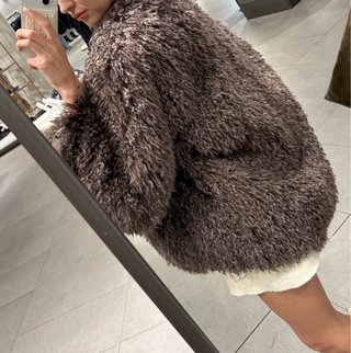 Abrigo de pelo Zara