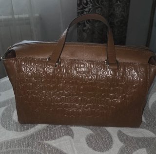 Bolso TOUS Bowling Marrón, de piel