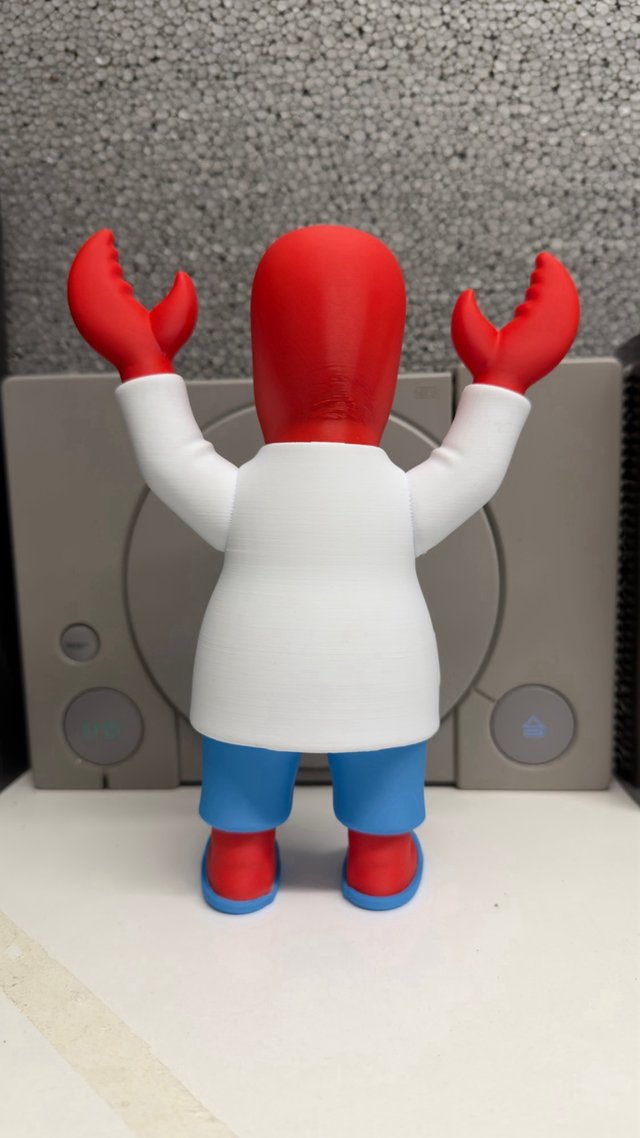 Stampa 3D Dottor Zoidberg Action Figure