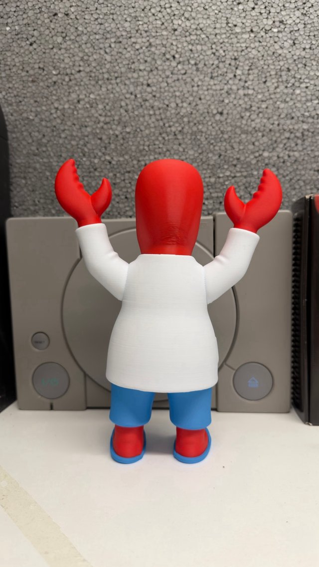 Stampa 3D Dottor Zoidberg Action Figure