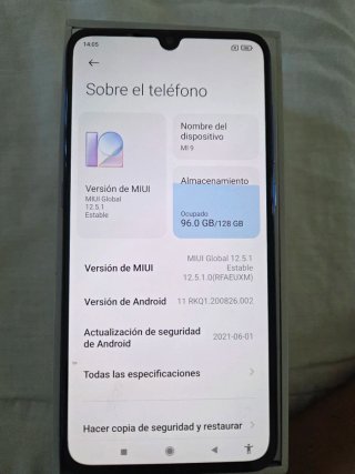 Xiaomi Mi 9 Azul