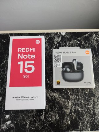 Xiaomi Redmi Note 15 5G + Redmi Buds 8 Pro