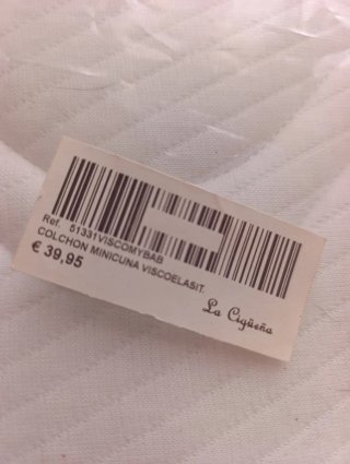 Colchón para minicuna