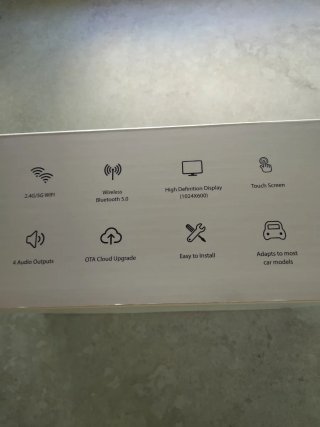 Pantalla Táctil ESSGOO Apple CarPlay/Android Auto