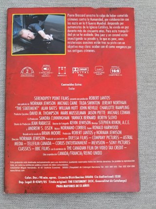 La sentencia (DVD) - Norman Jewison / Michael Cain