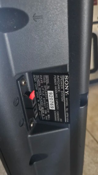 Altavoces Sony APM-X5A PVM BVM CRT TV