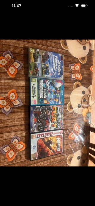 Set di 4 Giochi per Wii e PC