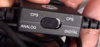 Motorola cable de programación CPS - Nuevo !